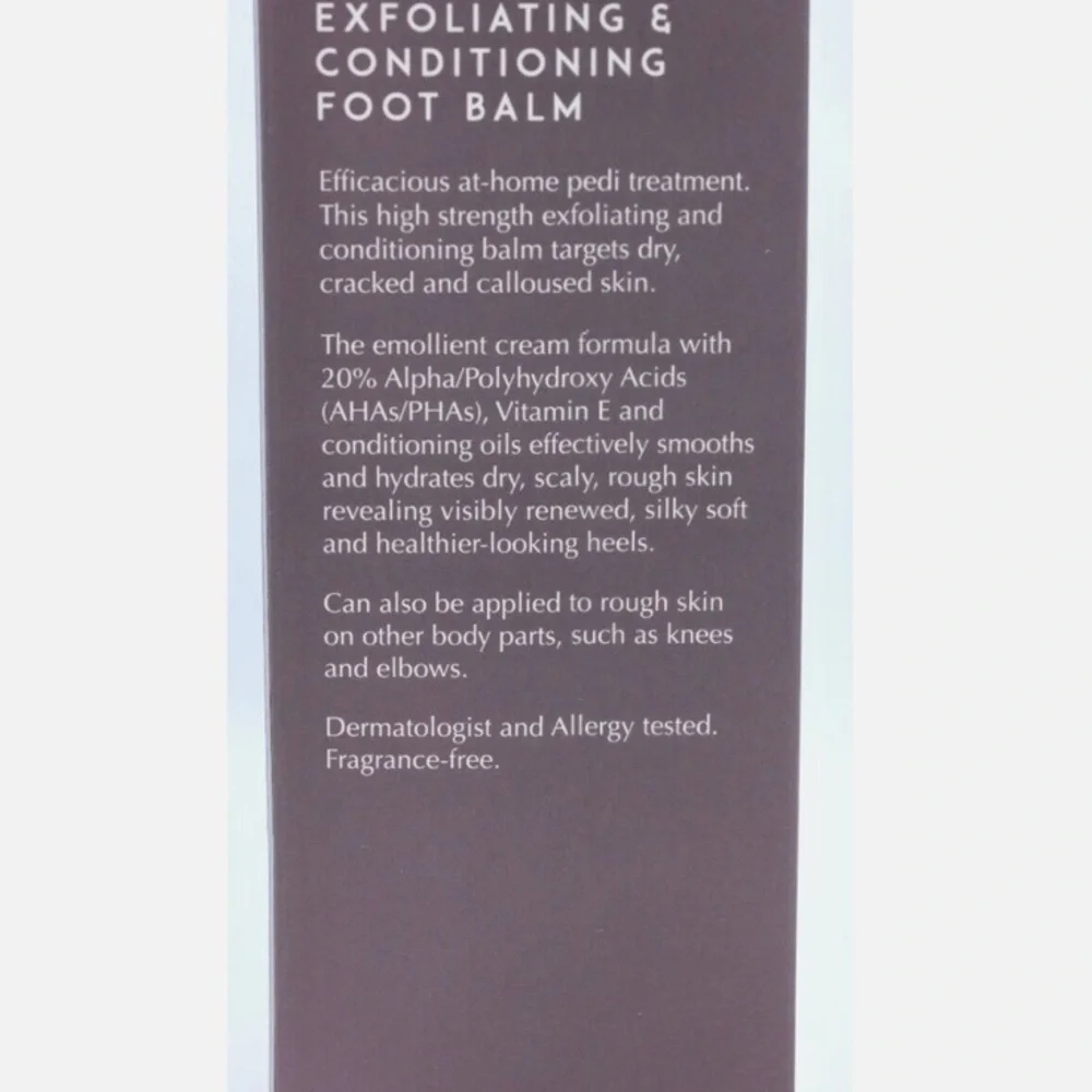 Exuviance Exfoliating & Conditioning Foot Balm NIB 1.7 oz New in Box NIB